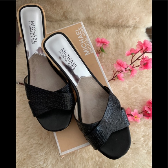 Michael Kors Shoes - MICHAEL KORS WOODEN HEELS